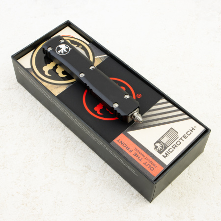 Нож Microtech Ultratech, Stonewash, M390, Aluminium Black, 123-10