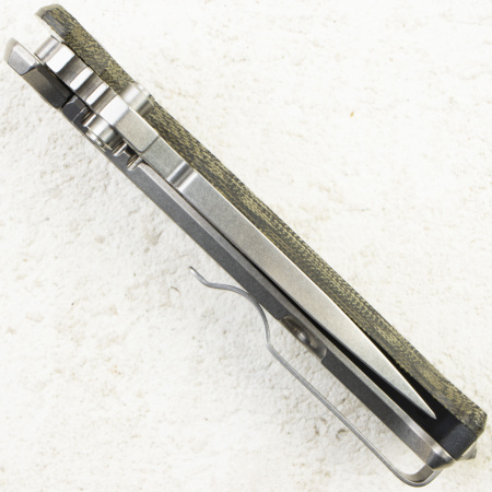 Нож DPX Gear HEST/F 4.0, MagnaCut, Titanium/Micarta Olive Handle, DPXHSF402