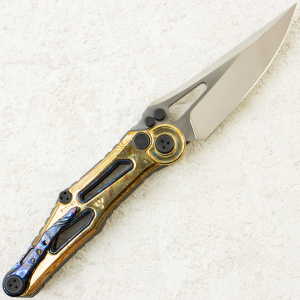 Нож NOC Knives MT-31, Mirror M390, Anodized Titanium Handle, MT-3105 Нож NOC Knives MT-31, Mirror M390, Anodized Titanium Handle, MT-3105