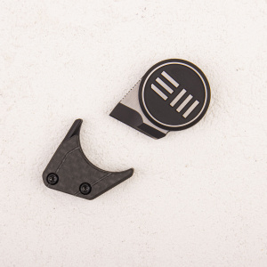 Нож шейный WE Knife Quark, M390, Titanium, Silver - купить в интернет-магазине Blademan