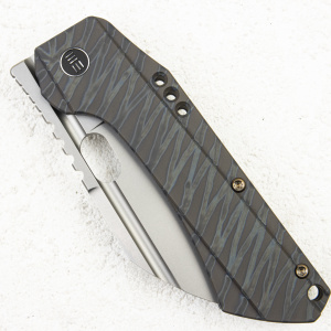 Нож WE Knife Roxi 3, S35VN, Titanium Tiger Stripe - складной туристические ножи из стали Нож WE Knife Roxi 3, S35VN, Titanium Tiger Stripe - складной туристические ножи из стали