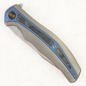 Нож WE Knife Zonda, CPM 20CV, Marble Carbon / Titanium Handle - складной туристические ножи из стали Нож WE Knife Zonda, CPM 20CV, Marble Carbon / Titanium Handle - складной туристические ножи из стали