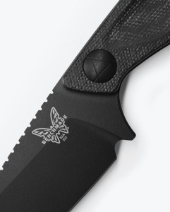 Нож Benchmade Dacian, MagnaCut, Black Micarta Handle, Black Grivory Sheath, 203BK-02