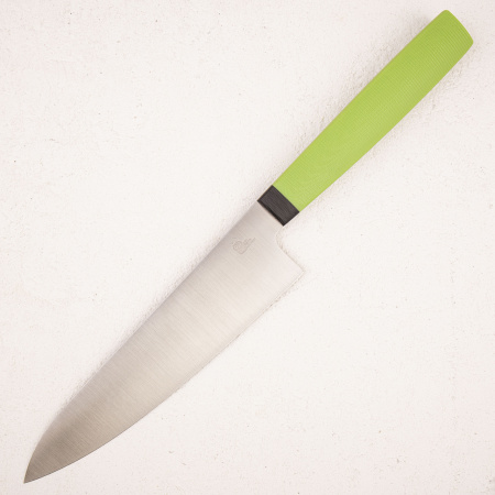 Нож мини шеф OWL CH160 F, Cromax PM, G10 Green - купить в интернет-магазине Blademan