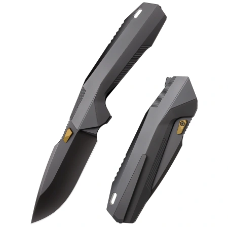 Нож Remette WK1, DLC, M390, Titanium Black Handle, WK1-F