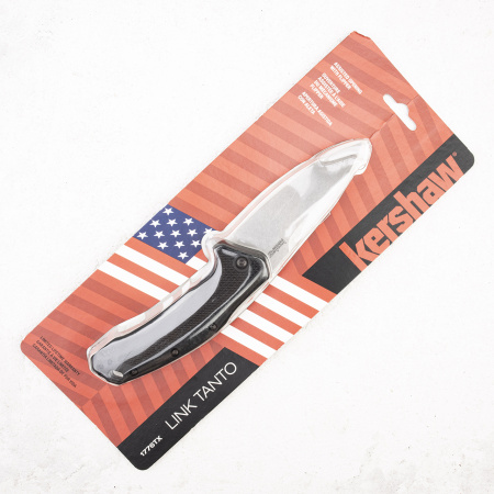 Нож Kershaw Link, Tanto, Black - купить в интернет-магазине Blademan