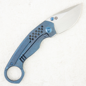 Нож WE Knife Envisage, CPM 20CV, Titanium Blue - складной туристические ножи из стали Нож WE Knife Envisage, CPM 20CV, Titanium Blue - складной туристические ножи из стали
