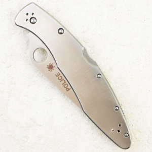 Нож Spyderco Police, VG-10, Stainless Steel, C07P Нож Spyderco Police, VG-10, Stainless Steel, C07P