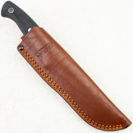 Нож Южный Крест Нессмук норд хантер, Convex, Elmax, Micarta Черная, Насечка, 231.1862.Elmax.K