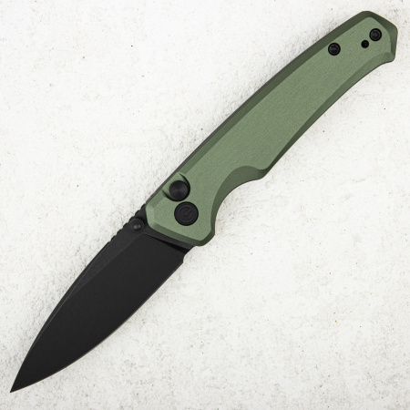 Нож CIVIVI Altus Button Lock, Nitro-V, Aluminum Green, C20076-5
