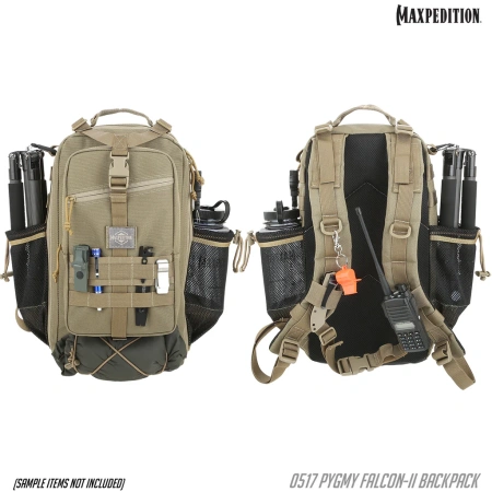 Тактический рюкзак MAXPEDITION Pygmy Falcon-II Backpack 18L, Khaki, 0517K Тактический рюкзак MAXPEDITION Pygmy Falcon-II Backpack 18L, Khaki, 0517K
