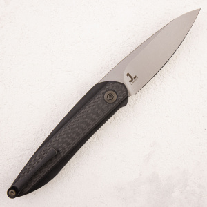 Нож WE Knife Black Void Opus, 20CV, 6AL4V Titanium/Carbon Fiber Black - складной туристические ножи из стали Нож WE Knife Black Void Opus, 20CV, 6AL4V Titanium/Carbon Fiber Black - складной туристические ножи из стали