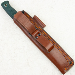 Нож Южный Крест Модель X, Elmax, Convex, Micarta Emerald, Насечка, 207 Нож Южный Крест Модель X, Elmax, Convex, Micarta Emerald, Насечка, 207