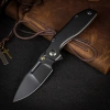 Нож Remette TwoFace, M390, Titanium Black Handle, DSTF-D