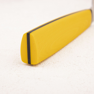 Нож мини шеф OWL CH160 F, Cromax PM, G10 Yellow - купить в интернет-магазине Blademan