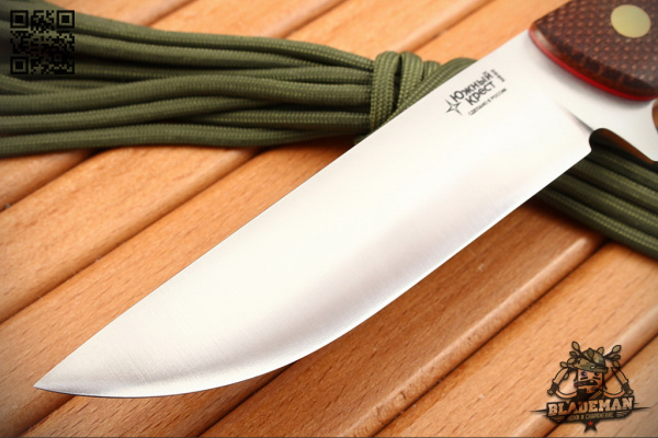 Южный Крест F5, N690, Конвекс, Микарта койот, Насечка - купить в интернет-магазине Blademan