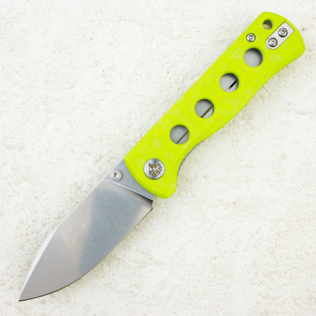 Нож QSP Canary Folder, 14C28N, Neon G10 Handle, QS150-C1