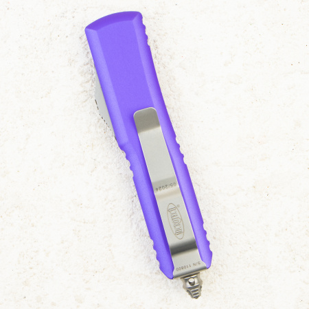 Нож Microtech UTX-85 Tanto, Satin, M390, Aluminium Purple, 233-4 PU Нож Microtech UTX-85 Tanto, Satin, M390, Aluminium Purple, 233-4 PU