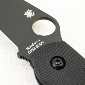 Нож Spyderco Military C36GPBK, CPM S30V, G10 Black - складной туристические ножи из стали Нож Spyderco Military C36GPBK, CPM S30V, G10 Black - складной туристические ножи из стали