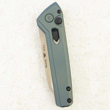 Нож Buck Wharncliffe Deploy Auto, 154CM, Aluminum Blue, 0838BLS-B Нож Buck Wharncliffe Deploy Auto, 154CM, Aluminum Blue, 0838BLS-B
