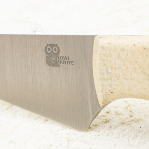 Нож OWL Pocket F, Elmax, Micarta Jeans Beige, Kydex