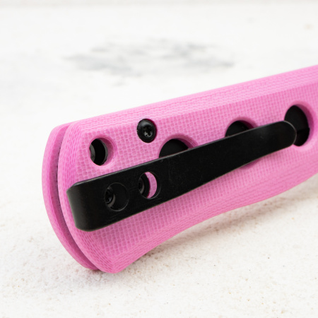 Нож QSP Canary Folder, 14C28N, Pink G10 Handle, QS150-H2