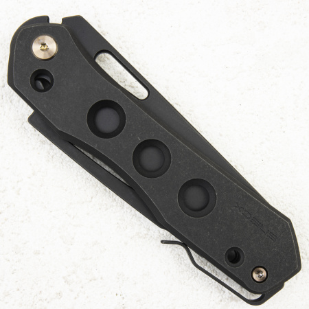 Нож WE Knife Vision R, 20CV Reverse Tanto, Titanium Black, Snecx Tan Design - купить в интернет-магазине Blademan