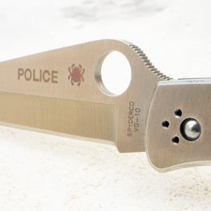 Нож Spyderco Police, VG-10, Stainless Steel, C07P Нож Spyderco Police, VG-10, Stainless Steel, C07P