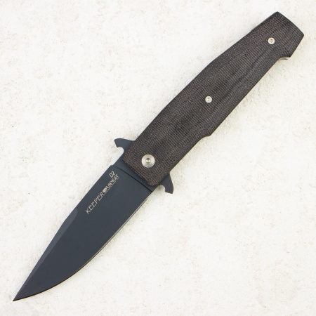 Нож Viper Keeper, Bohler N690, Black Canvas Micarta Handle, V5890CN