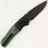 Нож QSP Vault, Black Stonewashed 14C28N, Aluminium Bolster/Micarta Green, QS157-B2 Нож QSP Vault, Black Stonewashed 14C28N, Aluminium Bolster/Micarta Green, QS157-B2
