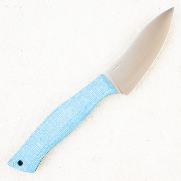 Нож OWL Canadian S F, N690 Cryo, Micarta Blue, Kydex - купить в интернет-магазине Blademan