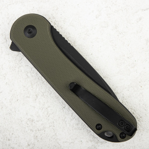 Нож CIVIVI Elementum 2 Button Lock, Nitro-V Black, G10 OD Green, C18062P-3 - складной туристические ножи из стали Нож CIVIVI Elementum 2 Button Lock, Nitro-V Black, G10 OD Green, C18062P-3 - складной туристические ножи из стали