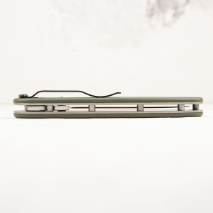Нож Ontario Rat 1, AUS-8, Satin, Olive Drab Nylon, 8848OD - складной туристические ножи из стали Нож Ontario Rat 1, AUS-8, Satin, Olive Drab Nylon, 8848OD - складной туристические ножи из стали