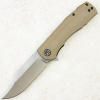Нож Petrified Fish Victor, К110, Satin, Micarta Khaki Handle, PFP03KMS Нож Petrified Fish Victor, К110, Satin, Micarta Khaki Handle, PFP03KMS