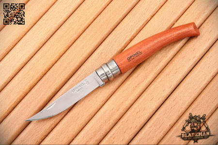 Нож филейный Opinel №8, Нержавеющая сталь, Бубинга - купить в интернет-магазине Blademan