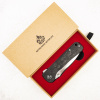 Нож QSP Hawk, CPM S35VN, Shredded Carbon fiber Нож QSP Hawk, CPM S35VN, Shredded Carbon fiber - купить в интернет-магазине Blademan
