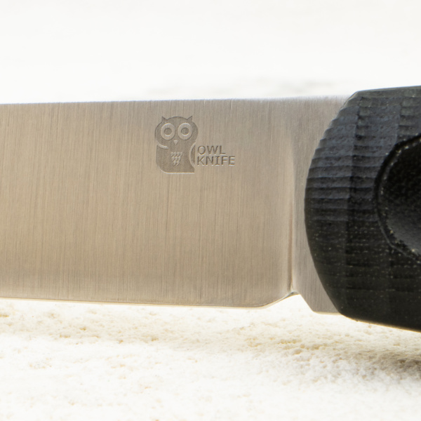 Нож OWL North F, N690 Cryo, Micarta Black, Kydex