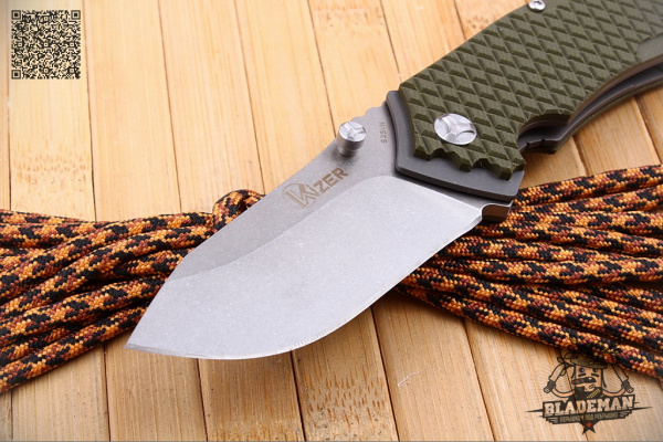 Нож Kizer KI3411, S35VN, G10 Olive