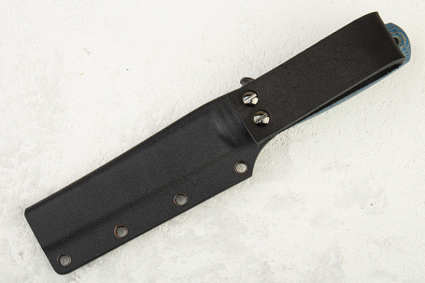 Нож OWL North S F, M390 Cryo, G10 Gray-Blue, Kydex Classic - купить в интернет-магазине Blademan