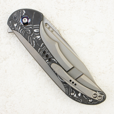 Нож WE Knife Equivik Flipper Knife, CPM 20CV, Titanium & Carbon Fiber Handle, WE23020-1 Нож WE Knife Equivik Flipper Knife, CPM 20CV, Titanium & Carbon Fiber Handle, WE23020-1