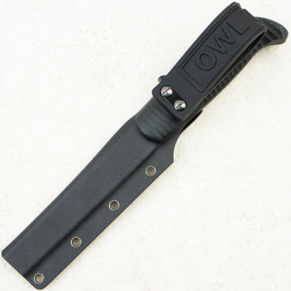 Нож OWL North F Грибок, N690 Cryo, Micarta Black, Kydex