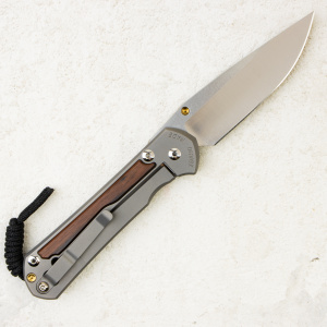 Нож Chris Reeve Large Sebenza 31 Macassar Ebony Inlay, CPM MagnaCut, Titanium/ Macassar Ebony, L31-1140 Нож Chris Reeve Large Sebenza 31 Macassar Ebony Inlay, CPM MagnaCut, Titanium/ Macassar Ebony, L31-1140