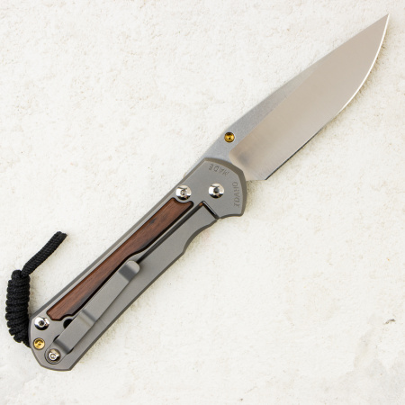 Нож Chris Reeve Large Sebenza 31 Macassar Ebony Inlay, CPM MagnaCut, Titanium/ Macassar Ebony, L31-1140 Нож Chris Reeve Large Sebenza 31 Macassar Ebony Inlay, CPM MagnaCut, Titanium/ Macassar Ebony, L31-1140