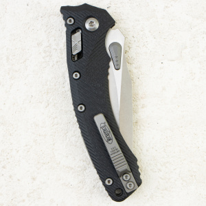 Нож Microtech Amphibian RAM-LOK, Stonewash, M390, G10 Fluted Black, 137RL-10 FLGTBK Нож Microtech Amphibian RAM-LOK, Stonewash, M390, G10 Fluted Black, 137RL-10 FLGTBK