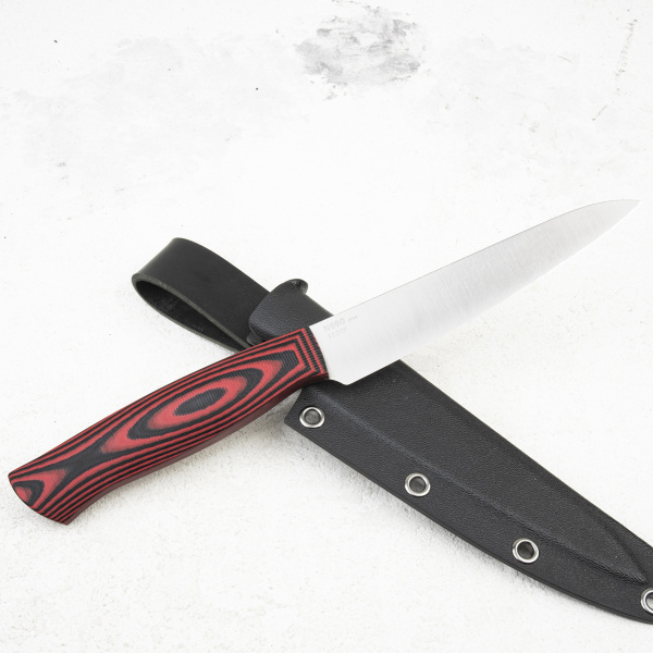 Нож универсальный OWL S130 F, N690 Cryo, G10 Black/Red, Kydex Classic