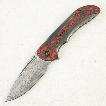 Нож WE Knife Equivik Flipper Knife, CPM 20CV, Titanium & Carbon Fiber Handle, WE23020-DS1