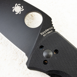 Нож Spyderco Tenacious, 8Cr13MoV, G10 Black, C122GBBKP Нож Spyderco Tenacious, 8Cr13MoV, G10 Black, C122GBBKP
