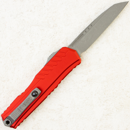 Нож Microtech Cypher II, Apocalyptic, M390MK, Aluminum Red, 1241-10 APRD Нож Microtech Cypher II, Apocalyptic, M390MK, Aluminum Red, 1241-10 APRD