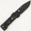 Нож WE Knife Tyro, Black Stonewashed CPM 20CV, Titanium Black/Golden Handle, WE24001-1 Нож WE Knife Tyro, Black Stonewashed CPM 20CV, Titanium Black/Golden Handle, WE24001-1