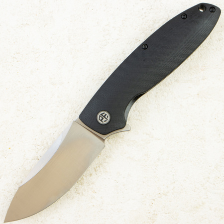 Нож Petrified Fish Terra, Satin, D2, G10 Black Handle, PFB01DS Нож Petrified Fish Terra, Satin, D2, G10 Black Handle, PFB01DS